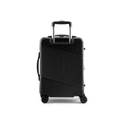 Reebok GO Collection 2-Piece Hardside Luggage Set - Black-Side feet on the large case add stability and protection