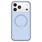 OtterBox Symmetry Clear Compatible with MagSafe Case with Camera Control for iPhone 17 Pro Max - Silver Glade Blue-Integrated technology designed to support seamless interaction with Camera Control