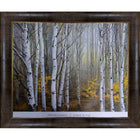 Frameworth Charles Cramer Aspen In A Fog - Framed Art Print - 34" W x 28" H-Premium reproduction of Aspen In A Fog by Charles Cramer on quality paper