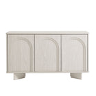 Modway Flux 55" Arched 3-Door Sideboard - White Wash-7