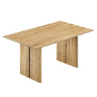 Modway Amistad 60" Wood Dining Table - Oak-6