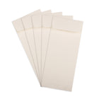 JAM Paper Enveloppes-pochette Strathmore en papier vélin avec fermeture gommée, 4 1/2 x 10 3/8 po, blanc naturel, paq./100-Fermeture : gommée