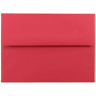 JAM Paper A6 Coloured Invitation Envelopes - 4 3/4 x 6 1/2 - Red Recycled - 100 Pack-Classic Christmas Red color, perfect for sending seasons greetings during the holiday season