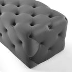 Modway Amour 72" Tufted Button Entryway Performance Velvet Bench - Grey-7