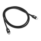 OWC 39.4" Thunderbolt 5 USB-C Cable - Black-100% USB-C Compatible: connect to today’s, tomorrow’s, and yesterday's Macs, PCs, iPads, Chromebooks, Surface, and other devices with a Thunderbolt 5, Thunderbolt 4, Thunderbolt 3, USB4, or USB-C port
