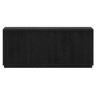 Hudson&Canal Alston 68"W Buffet Table - Black Grain-A modern contemporary design for your dining room, kitchen, or den
