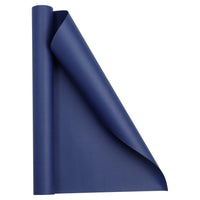 JAM Paper Matte Wrapping Paper - 17" x 18' - Matte Blue - 2 Pack-Colour: Presidential Blue Matte