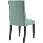 Modway Duchess Fabric Dining Chair - Laguna - 2 Pack-Fine Fabric Polyester Upholstery 