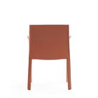 Manhattan Comfort - Fauteuil de salle à manger moderne Paris 21,65 po en similicuir rembourré - Argile-Hauteur d’assise : 44 cm