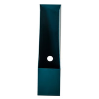 Porte-revues en plastique TRU RED, sarcelle-Gardez les revues de taille différente ensemble et organisées sur des tables, des bureaux ou des tablettes.