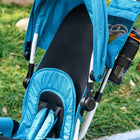 Qaba - Tricycle 6 en 1 pour tout-petits de 1 à 5 ans avec poignée parentale - bleu-Couleur : blanc et bleu 