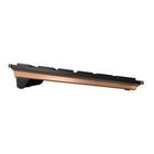 Cherry DW 9100 Slim Wireless Keyboard and Optical Mouse Combo - Black and Bronze-AES-128 encryption for mouse and keyboard