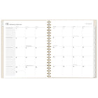 Cambridge 2027 Workstyle Balance Large Weekly/ Monthly Planner - 11-1/4" x 9" - Bilingual-Durable poly cover with gold foil accents