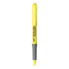 BIC Brite Liner Grip Chisel Tip Pen-Style Highlighters - Yellow - 5 Pack-Smudge-resistant, quick-drying ink