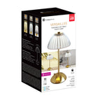 Xtricity Versailles Portable LED Table Touch Lamp - Gold-Touch activation for easy operation