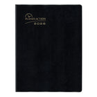 Blueline 2026 Planifi-Action 13-Month 5-Day Weekly/Monthly Planner - 10-1/4" x 7-5/8" - Black - French-5-day planner with a monthly planner before each month. Weekday appointment schedule from 7:00 a.m. to 8:30 p.m. in 30-minute intervals