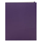 Staples Twin Pocket Portfolio - Letter Size - Purple-No fastener