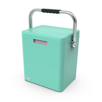 Permasteel 14 qt Portable Cooler with Dual Carrying Options - Mint-Capacity: 14qt Capacity