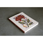 Denik Large Hardcover Sketch Book - Burgundy Bloom-Hardcover