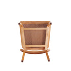 Manhattan Comfort - Lot de 2 chaises de salle à manger Giverny 18,11 po style industriel chic - Nature-10