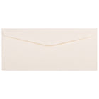 JAM Paper #10 Business Envelopes, 4 1/8 x 9.5, Strathmore Natural White Linen, 1000 Pack (191170B)-Natural white