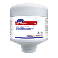 Diversey Suma Diverpak Premium Encapsulated Heavy Duty Dish Detergent - 9 lbs-Highly concentrated formula provides one-pass cleaning even under heavy soil loads