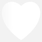 JAM Paper Standard Label Rolls - Heart Shaped - 2 x 2 - White Glossy - 125 Labels/Roll-Size: Heart ( 2 x 2 Inches ) | Printer friendly labels are easy to create and customize.