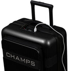 Champs Onyx II 3 Piece Luggage Set - Black-Light-weight trolley. Adjustable height, aluminum telescopic trolley system