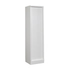 Sauder Merton Hall Storage Cabinet - White-Multi-room storage: This functional cabinet can meet your storage needs in a variety of rooms – living room, kitchen, office, or laundry/utility
