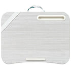 LapGear Designer Lap Desk - Medallion-Designer fabric cushion and wood-inspired surface will complement any decor