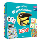 Auzou 10 Classic Games with Le Loup-6 game boards