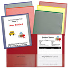 C-Line - Classroom Connector - Dossier école-à-maison - Couleurs assorties - Paquet de 6-Renforcez le lien entre l'école et la maison avec ces dossiers à deux poches pour l'école à la maison