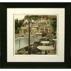 Porto Cafe Italia by Alan Blaustein - Framed Print - 34" x 30"-High-quality art print professionally matted and framed