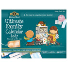 MotherWord 2026-2027 Deluxe Ultimate Family Fridge Calendar - 13-1/2" H x 18" W - English-16 large monthly tear-off pages: September 2026 - December 2027