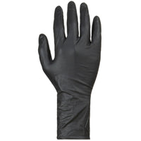 Superior Glove - KeepKleen Gants multifonctions en nitrile non poudres - Noir - Petit - Paquet de 50-Taille petit