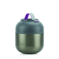 Minimal V2 Stainless Steel Double Wall Vacuum Insulated Food Jar, 500ml, Gunmetal-With its double-wall vacuum insulation technology, beverages remain hot up to 7 hrs, and cold up to 9 hrs
