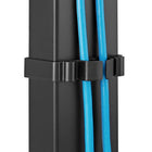 Kanto Universal Monitor Desktop Stand - Height Adjustable - 360 Degree Rotation - Black-Cable management clips included