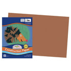 Prang Construction Paper - Brown - 12" x 18" - 50 Sheets-Heavyweight groundwood construction paper