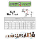 Healthy Harness - Harnais pour chien Supreme Sport - Noir - M-Plusieurs points d'attache pour la laisse : un mousqueton à l'avant pour le dressage, un mousqueton à l'arrière pour les promenades occasionnelles et une poignée robuste pour les urgences