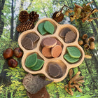 Yellow Door Scenery Stones Forest Play 18-Piece Set-Size approximately (1-3/4" x 2")