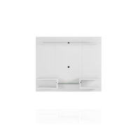 Manhattan Comfort Plaza 64.25" Modern Floating Entertainment Center - White-Wall Mounted Theater Center and Panel for Living Room and Bedroom Use