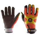 Impacto BGHIVIS Anti Vibration Mechanic Glove, Small-Anti-impact and anti-vibration glove with air padding