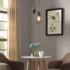 Modway Excavate Ceiling Fixture - Silver-Fits one E26 Max Watt:60W Bulb (Not Included)
