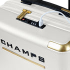 Champs Luxe 3-Piece Luggage Set - Ivory-Lightweight Polycarbonate Material