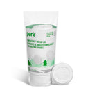 Couvercles compostables en plastique pour boisson chaude de Perk - 10, 12 ou 16 oz - Blancs - 50/paquet-Apportez votre boisson lors de vos déplacements avec ces couvercles