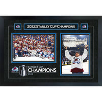 Cale Makar Colorado Avalanche 2022 Stanley Cup Collage - Framed Print - 22" x 18"-Premium virtual frames