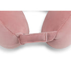 Bugatti Ergonomic Neck Pillow - Pink-Adjustable Velcro strap for a customized fit