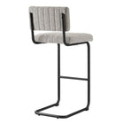 Modway - Parity Boucle Tabourets de bar - Taupe noir - Ensemble de 2-Capacité de poids : 330 lb