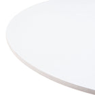 Zuo Auray Bar Table - White/Gold-Faux Wood MDF round shape tabletop