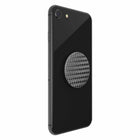 PopSockets PopGrip - Carbonite Weave Black-Repositionable and sticks to most devices and cases (but may not stick to silicone or waterproof cases)